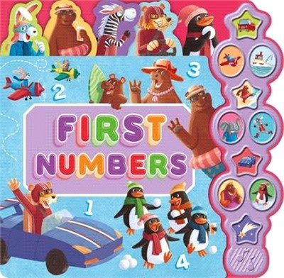 First Numbers: Interactive Children's Sound Book with 10 Buttons
