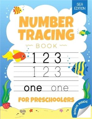 Number Tracing Book for Preschoolers: Number Handwriting Practice Book for Kids Ages 3-5 years - Children's Activity Book