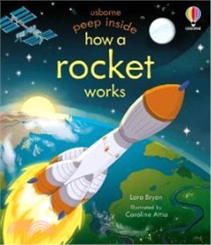 Peep Inside How a Rocket Works (硬頁翻翻書)