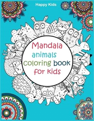 Mandala Animals Coloring Book for Kids: 50 Animals Mandala for Kids ages 7+