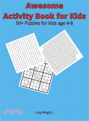 Awesome Activity Book for Kids: 50+ Puzzles for kids age 4-8