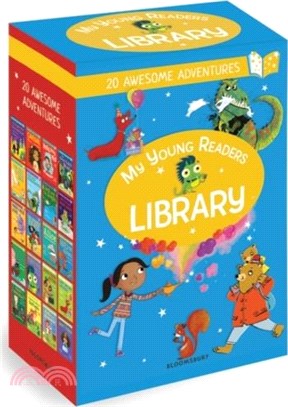 My Young Readers Library：20 awesome reading books at turquoise, purple, gold, white and lime levels, perfect for children aged 5-7 who are building their reading confidence