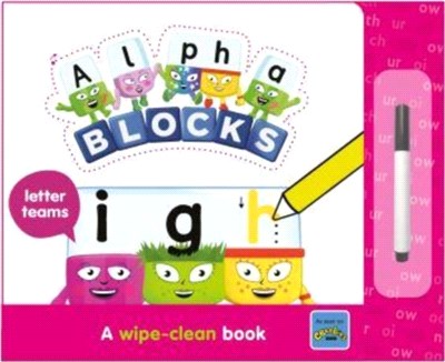 Alphablocks Letter Teams: A Wipe-Clean Book