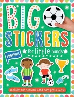 Big Stickers for Little Hands Football
