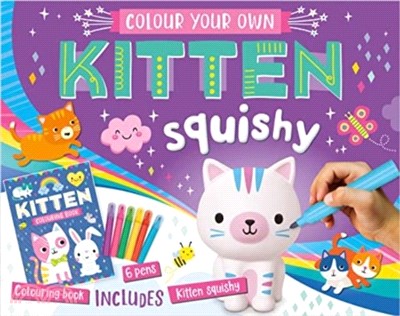 Colour Your Own Colour Your Own Kitten Squishy