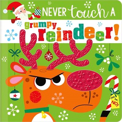 Never touch a grumpy reindeer! /