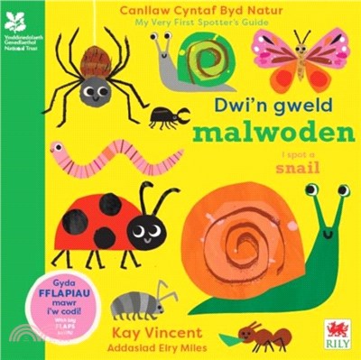 Dwi'n Gweld Malwoden / I Spot a Snail：Canllaw Cyntaf Byd Natur / My Very First Spotter's Guide