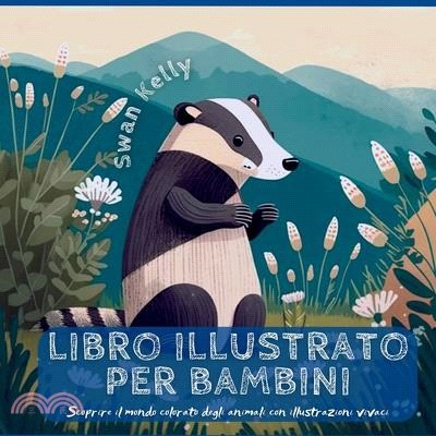 Libro illustrato per bambini: Scoprire il mondo colorato degli animali con illustrazioni vivaci