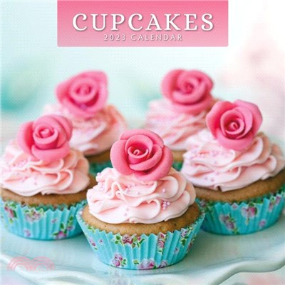 CUPCAKES 2023 SQUARE WALL CALENDAR