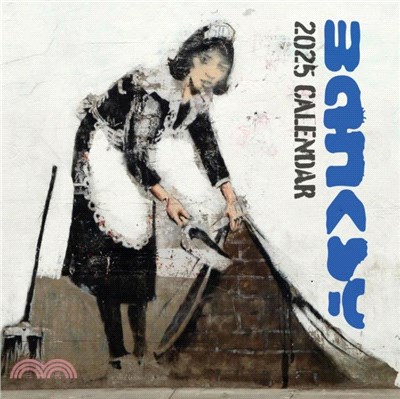 Banksy 2025 Square Wall Calendar