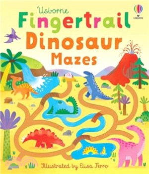 Fingertrail Dinosaur Mazes
