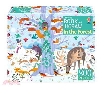 Usborne Book and Jigsaw In the Forest (300片拼圖+1本迷宮書)