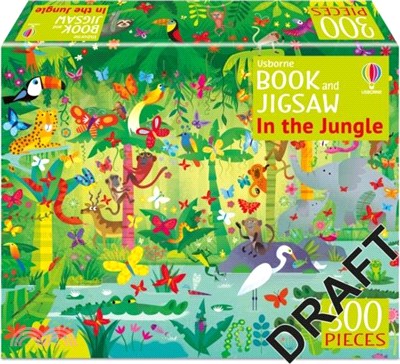 Usborne Book and Jigsaw In the Jungle