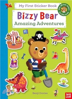 Bizzy Bear: My First Sticker Book: Amazing Adventures (貼紙書)
