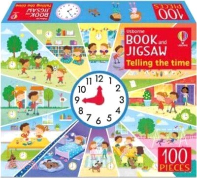 Usborne Book and Jigsaw Telling the Time