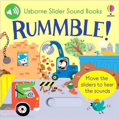 Slider Sound Books: Rummble! (推拉音效書)