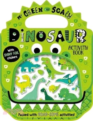 Shiny Stickers My Green and Scaly Dinosaur Activity Book