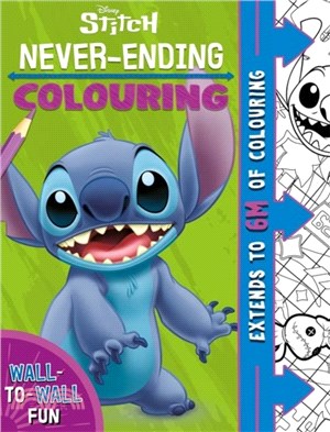 Disney Stitch: Never-Ending Colouring