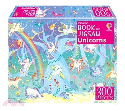 Usborne Book and Jigsaw Unicorns