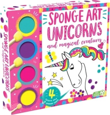 Sponge Art Unicorns and Magical Creatures