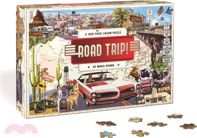 Road Trip!: A 1000-Piece Jigsaw Puzzle