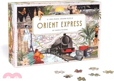 Orient Express: A 1000 Piece Jigsaw Puzzle