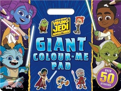 Star Wars Young Jedi Adventures: Giant Colour Me Pad