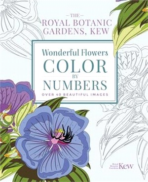 Wonderful Flowers Color By Numbers
