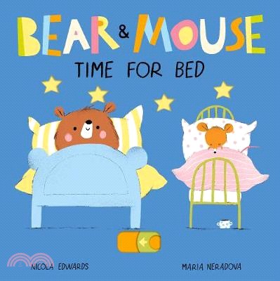 Bear & mouse time for bed /