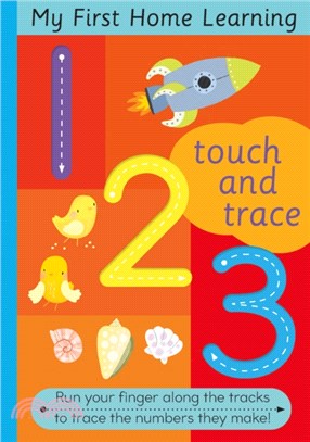 Touch and Trace 123：Run your fingers along the tracks and trace the letters they make