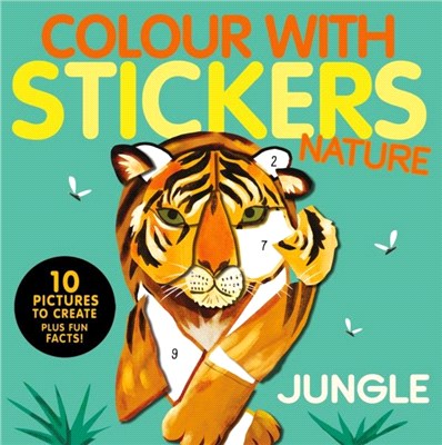 Jungle：Colour with Stickers: Nature
