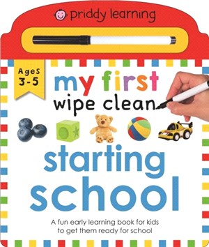 My First Wipe Clean Starting School