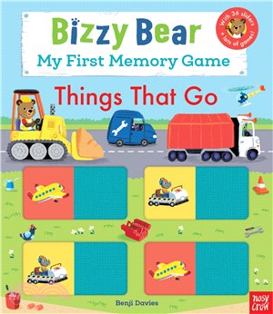 Bizzy Bear My First Memory Book, Things That Go (with 36 Sliders)