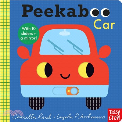 Peekaboo Car-with 10 sliders and a mirror! (硬頁書)