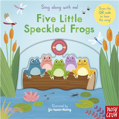 Sing Along With Me! Five Speckled Frogs (硬頁推拉書)(附音檔QRcode)