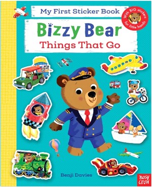 Bizzy Bear: My First Sticker Book Things That Go (貼紙書)