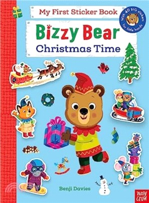 Bizzy Bear: My First Sticker Book: Christmas Time (貼紙書)
