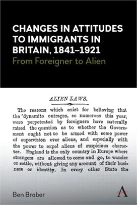 Changes in Attitudes to Immigrants in Britain, 1841-1921: From Foreigner to Alien