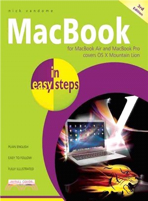 MacBook in Easy Steps—For MacBook Air and MacBook Pro Covers OS X Mountain Lion