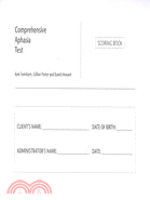 Comprehensive Aphasia Test Scoring Book