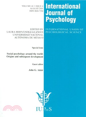 Social Psychology Around the World ― Origins and Subsequent Development