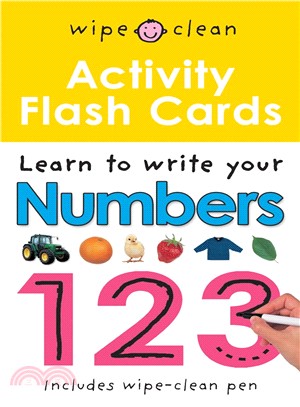 Activity Flash Cards 123 (Wipe-Clean)