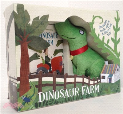 Dinosaur Farm Boxed Book and Toy Set