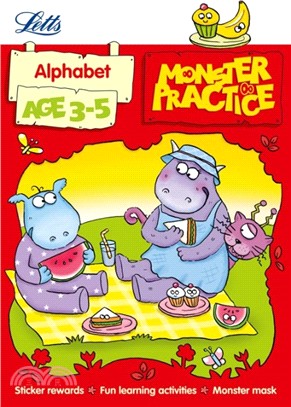 Letts Monster Practice - Alphabet Age 3-5