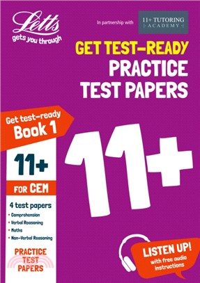 11+ Practice Test Papers (Get test-ready) Book 1, inc. Audio Download: for the CEM tests