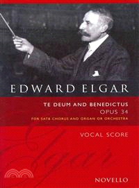 Te Deum and Benedictus, Op. 34 — Vocal Score