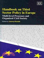 Handbook on third sector pol...