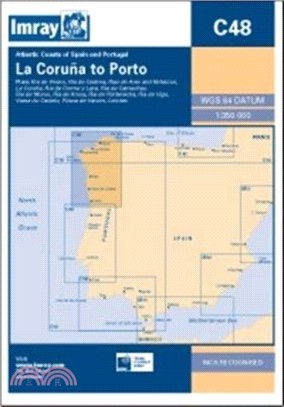 Imray Chart C48：A Coruna to Porto