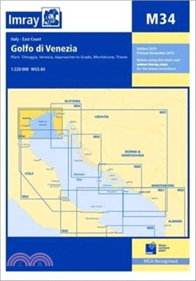 Imray Chart M34：Golfo Di Venezia
