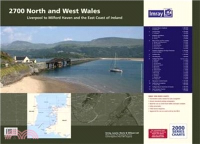 Imray Chart Atlas 2700：North and West Wales Chart Pack - Liverpool to Milford Haven and the East Coast of Ireland